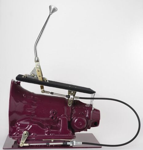 Lokar COS6AODAN Nostalgia Black 23" Cable Operated Shifter for AOD Transmission in Saudi Arabia