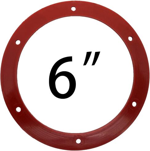 6 Inch Gasket Compatible with Quadrafire Heatilator 812-4710 PelPro Round Silicone Exhaust Fan Combustion Motor Gasket in Saudi Arabia