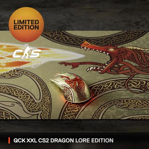 SteelSeries QcK Gaming Mouse Pad - XXL Cloth - Peak Tracking and Stability - Esports Mousepad - Never-Slip - Full Desk Coverage in Kuwait