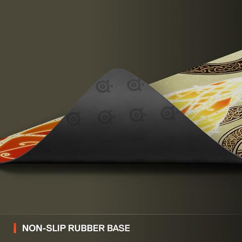SteelSeries QcK Gaming Mouse Pad - XXL Cloth - Peak Tracking and Stability - Esports Mousepad - Never-Slip - Full Desk Coverage in Kuwait