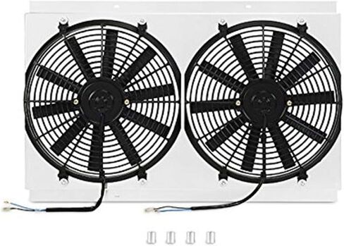 Mishimoto MMFS-CK-67 Performance Aluminum Fan Shroud Fits Chevrolet C/K Truck 1967-1972 Silver in Saudi Arabia