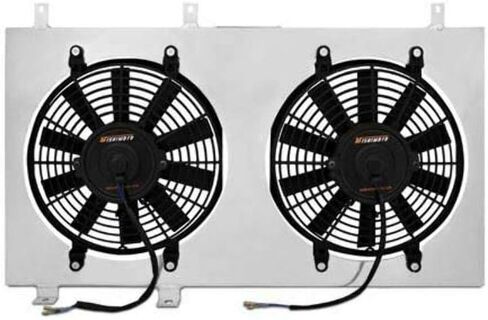 Mishimoto MMFS-PRO-03 Performance Aluminum Fan Shroud Compatible With Mazda Protege 2001-2003 Silver in Saudi Arabia