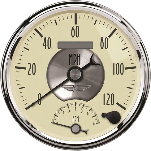 Auto Meter 2090 Prestige Series Antique Ivory Tach/Speed ​​Combo in Saudi Arabia