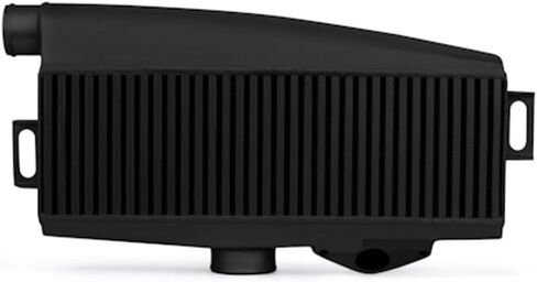 mishimoto mmtmic-wrx-01slbk top-mount interbooler يناسب سوبارو wrx/sti 2001-2007 Silver Cooler ، خرطوم أسود in Saudi Arabia