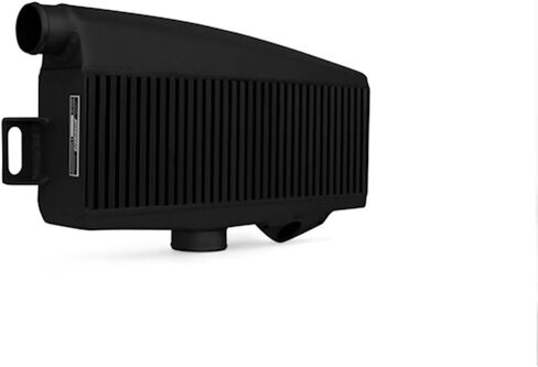 mishimoto mmtmic-wrx-01slbk top-mount interbooler يناسب سوبارو wrx/sti 2001-2007 Silver Cooler ، خرطوم أسود in Saudi Arabia