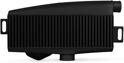 mishimoto mmtmic-wrx-01slbk top-mount interbooler يناسب سوبارو wrx/sti 2001-2007 Silver Cooler ، خرطوم أسود in Saudi Arabia
