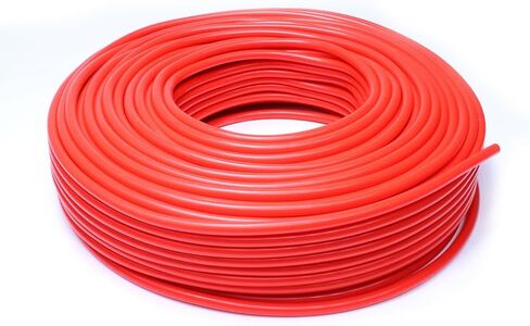 أداء HPS (HTSVH7-RED) 9/32 "(7 مم) معرف أحمر درجات الحرارة عالية درجة الحرارة خراطيم السيليكون ، سماكة جدار 3 مم ، 40 رطل واحد الضغط ، طول 1 ' in Kuwait
