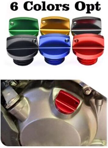 Heavy Duty Motorcycle Oil Caps Screws Fastener Bolts With Superior Sealing For Daily Riders & Professional Casual Bikers Leak Proof Oil Screw in Saudi Arabia