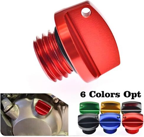 Heavy Duty Motorcycle Oil Caps Screws Fastener Bolts With Superior Sealing For Daily Riders & Professional Casual Bikers Leak Proof Oil Screw in Saudi Arabia