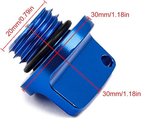 Heavy Duty Motorcycle Oil Caps Screws Fastener Bolts With Superior Sealing For Daily Riders & Professional Casual Bikers Leak Proof Oil Screw in Saudi Arabia