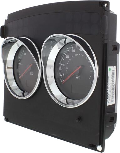 Chrome Small 2 Gauge Cluster Bezel مع Visor 2006+ Fits Kenworth in Kuwait
