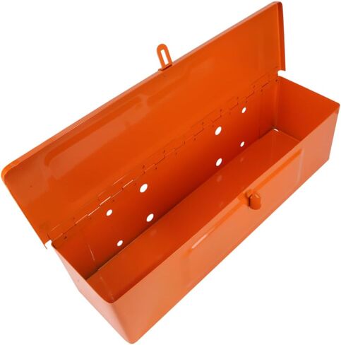 Zbox 5A3OR Orange Metal Mountable Tractor Tool Box fits All Allis Chalmers & Kubota - Easy Mounting Design - Replaces A-5A3OR in Saudi Arabia