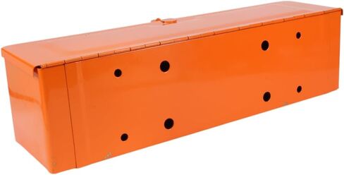 Zbox 5A3OR Orange Metal Mountable Tractor Tool Box fits All Allis Chalmers & Kubota - Easy Mounting Design - Replaces A-5A3OR in Saudi Arabia