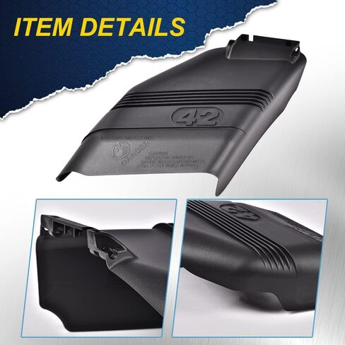 42 "درع Deflector W/تصاعد الأجهزة المتوافقة مع Husqvarna ، Poulan ، Craftsman ، Sears والمزيد من المحلات مع 42" Deck 130968 532130968 in Kuwait