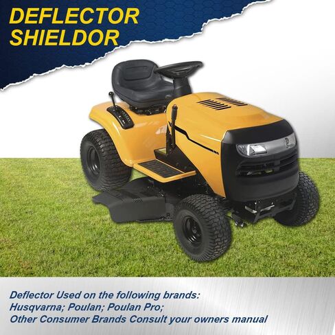42 "درع Deflector W/تصاعد الأجهزة المتوافقة مع Husqvarna ، Poulan ، Craftsman ، Sears والمزيد من المحلات مع 42" Deck 130968 532130968 in Kuwait