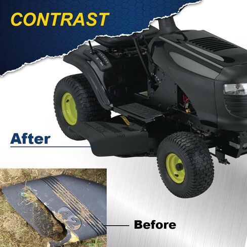 42 "درع Deflector W/تصاعد الأجهزة المتوافقة مع Husqvarna ، Poulan ، Craftsman ، Sears والمزيد من المحلات مع 42" Deck 130968 532130968 in Kuwait