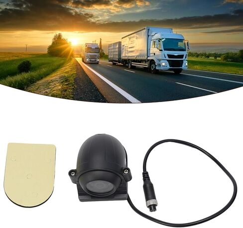 AHD 1080p عرض الجانبي الكاميرا 700 دقة TVL 12 LED Infrare-D Night Hucking Duty Huchice for Truck Bus RV 4 PIN مخرجات الفيديو 2.8 ملم in Kuwait