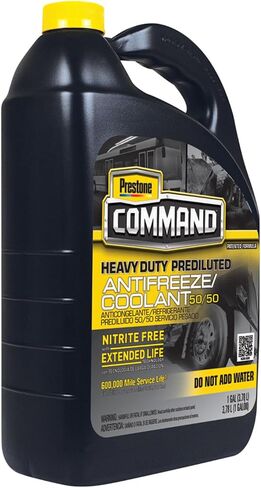 Prestone Command Nitrite Free Lifed Life Antifteze و Showant Counted ، أصفر ، جالون 1 ، حزمة 6 in Saudi Arabia