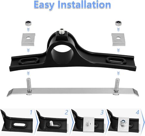 8591005 Fender Mounting Bracket Assembly Replacement for Dump Trucks & Utility Vehicles(2-Pack)- Heavy-Duty Black in Saudi Arabia