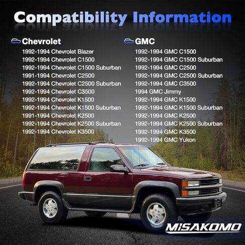 Telescopic Steering Column Shaft Compatible with 1991-1994 Full Size Chevy 1992-1994 Full Size GMC Heavy Duty Telescopic Steel Steering Shaft Replace # 000936 in Saudi Arabia