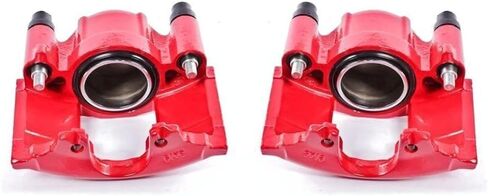 Red Powder Coated Calipers for Cadillac for 60 Special 1993 for Commercial Chassis 1992-1993 for DeVille 1990-1993 1997-1999 for Escalade 1999-2000 for Fleetwood 1990-1993,Repair Your car in Saudi Arabia