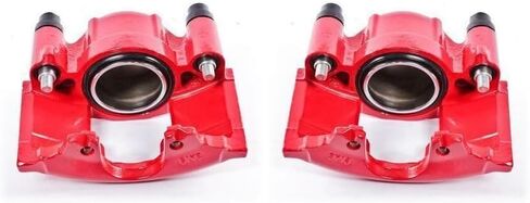 Red Powder Coated Calipers for Cadillac for 60 Special 1993 for Commercial Chassis 1992-1993 for DeVille 1990-1993 1997-1999 for Escalade 1999-2000 for Fleetwood 1990-1993,Repair Your car in Saudi Arabia
