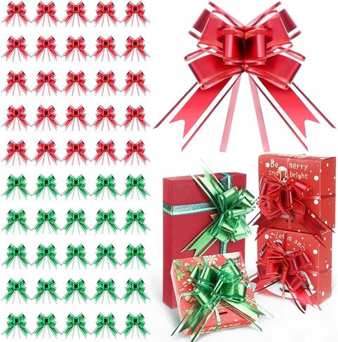 200 Pieces 3.5 Inch Mini Pull Bows Gift Wrapping Butterfly Knot Bows for Gift Wrapping Gift Bows Gold Gift Wrap Bows Decorative Bows for Holiday Wedding Birthday Presents Baskets Decorations in Saudi Arabia