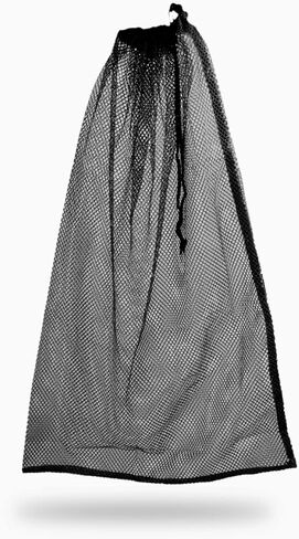 Black Snorkel Bag! Mesh Draw String w/Shoulder Strap in Saudi Arabia