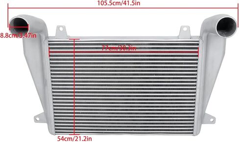 Heavy Duty Charge Air Cooler Intercooler 0123132000 Replacement for FLD120 FLD112 132 Trucks in Saudi Arabia