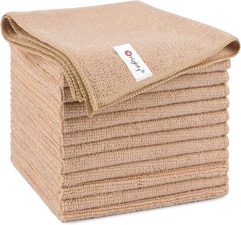Orighty Microfiber Cleaning Cloth, 150 Pack Microfiber Towels for Cars, Highly Absorbent Car Cleaning Supplies, Lint Free Cloths Clean Rags for Car Care, House, Kitchen, 12x11 inch in Kuwait