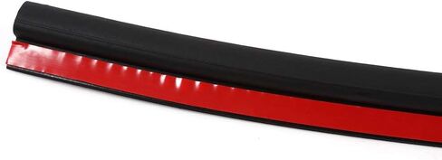 4M/13ft Z Shape Adhesive Car Window Door Rubber Seal Weather Strip Edge Trim for Noise Insulation - Black in Saudi Arabia