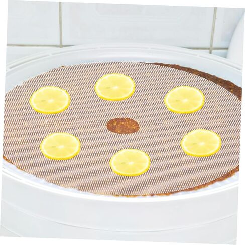 2pcs Silicone Drying Pad Food Dehydrator Sheets Reusable Mats for Dryer Fruit Jerky Drying in Saudi Arabia
