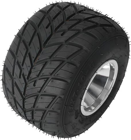 2PCS 11x7.10-5 5'' Rear Wheel Tire Rim Rain Tires & 3 Stud Wheel Hubs 50mm Spacing for Racing Go Kart Buggy ATV Quad Drift Trike Racer Tire in Saudi Arabia