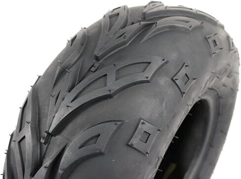 The ROP Shop 2-Pack - Tires 145/70-6, 4 Ply for Coleman Powersports KT196 Go Kart Front Tires in Saudi Arabia