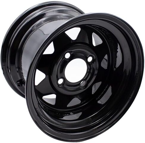 ATV RTV 12x8.5 حافة العجلات للحديقة جرارات جزازة العشب 12 × 8.5 4/4 4 ثقوب 4 بوصة دائرة الظهر in Kuwait