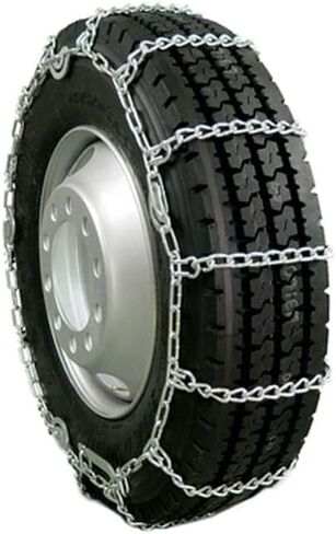 Mytee Products Truck Tire Chain Kit – (Set of 2) CAM Square Link Snow Tire Chain for 24.5" Tires, 14" Tire Chain Wrench (1Pc), 24" Aluminum Tire Chain Hanger with Locking Tread Lid (1Pc) in Saudi Arabia