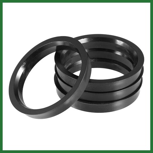 Motoforti 70.1mm to 60.1mm Universal Car Hub Centric Rings Black - Pack of 4 Long-Lasting in Saudi Arabia