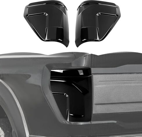 RT-TCZ Smoked Black Tail Light Lamp Cover Guard Trim Decoration Exterior Accessories for Ford F150 Raptor 2024 2025 in Saudi Arabia