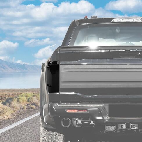 RT-TCZ Smoked Black Tail Light Lamp Cover Guard Trim Decoration Exterior Accessories for Ford F150 Raptor 2024 2025 in Saudi Arabia