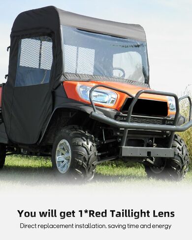 عدسة ضوء الذيل ملاءمة لـ Kubota RTV-X900 RTV500 RTV1100 RTV-X1100 RTV-X1120 RTV1140 ، استبدال عدسة خلفي K7561-62730 K756162730 in Kuwait