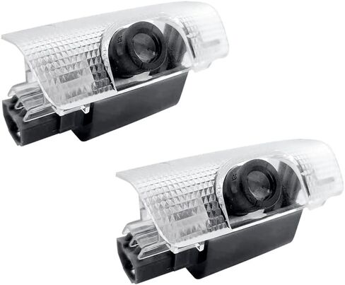 2 PCS LED LED ABOR LOGO LIGHTINGS متوافقة مع 4RUNNER 2010-PRESSY PROCEDOR LASER LISHER LIGHT PUDDER LAMP Accessories (لـ 4RUNNER 2010-PRESENT-Blue) in Kuwait