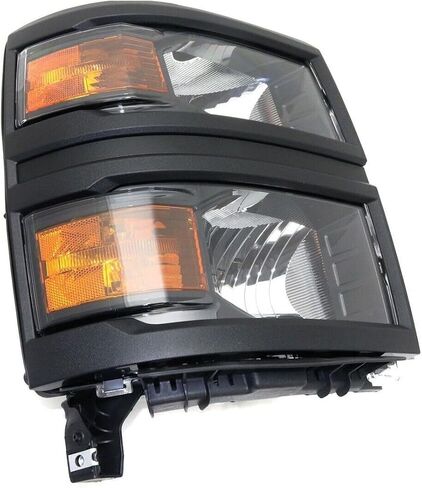 لـ Chevy for Silverado 1500 2015 1PCS Headlight Live Housing w/blbs GM2503395 in Kuwait