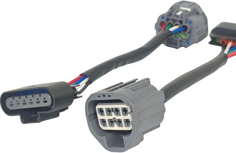 2x HID إلى محول الأسلاك الأمامي للهالوجين متوافق مع GMC Acadia 2007-2012 22938889 22938888 تبادل تحويل المصابيح الأمامية تسخير يمين السائق السائق Denali SL SLT SLT 3.6L V6 GAS in Saudi Arabia