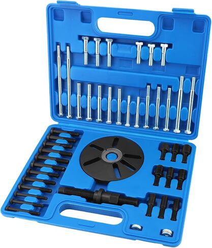 Qwork Harmonic Balancer Puller Removal Tool Tools ، مع مختلف البراغي القياسية والقياسية in Kuwait