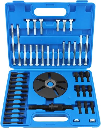 Qwork Harmonic Balancer Puller Removal Tool Tools ، مع مختلف البراغي القياسية والقياسية in Kuwait