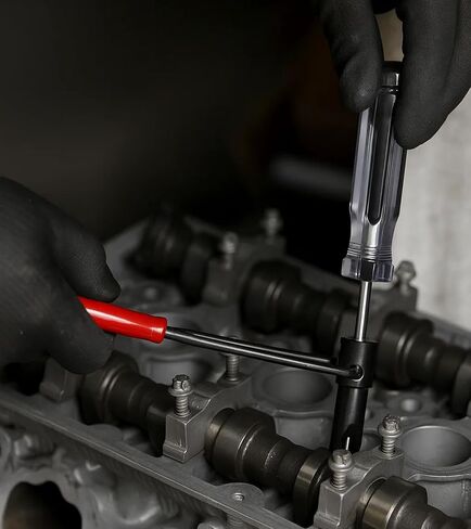 أداة ضبط صمام الجوز Bonbo 12mm 648828 تناسب محركات Honda/Nissan/Toyota/يابانية ، وضبط الصمامات المقطوعة ، وأداة إزالة التوجيه الصمام ، وأداة طحن الصمام in Saudi Arabia