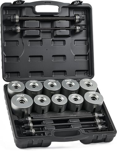 Orion Motor Tech Bothing Press Kit ، 27pc pull and press sleeve kit for lcv hgv cars cars with 22 sleeves ، seat تحمل مجموعة أدوات إزالة الجلبة مع 5 مغزل سحب مع حالة المكسرات in Kuwait