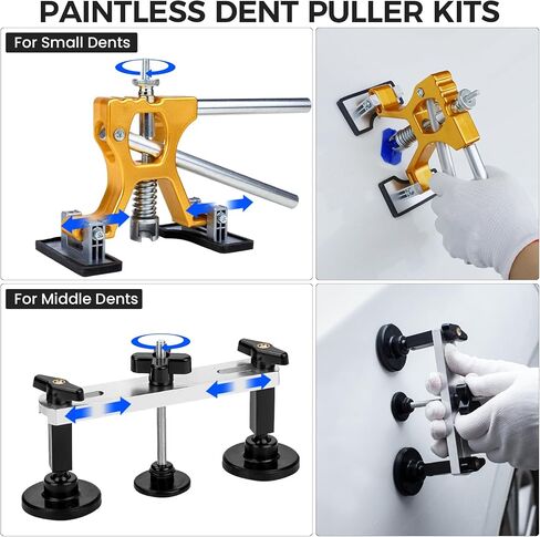 أدوات مستحضر Car Dent ، 56pcs أدوات إزالة دنت بدون طلاء ، مجموعة من أدوات إصلاح Car Dent Attle in Kuwait