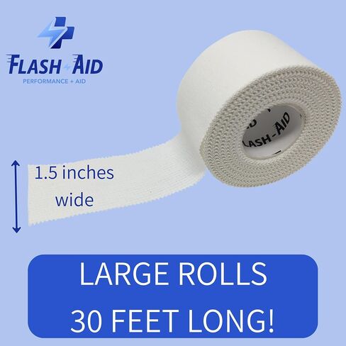 Athletic Tape- Premium Tape for Performance + Training (192 Rolls - 1 Case of 6 Boxes of 32 Rolls Each) in Saudi Arabia