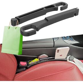Universal Car Seat Gap Filler with Organizer Hook & Emergency Glass Breaker Prevent Small Items & Tools from Falling Ultimate Seat Side Gap Stopper for All Vehicles, Trucks & SUVs in Saudi Arabia